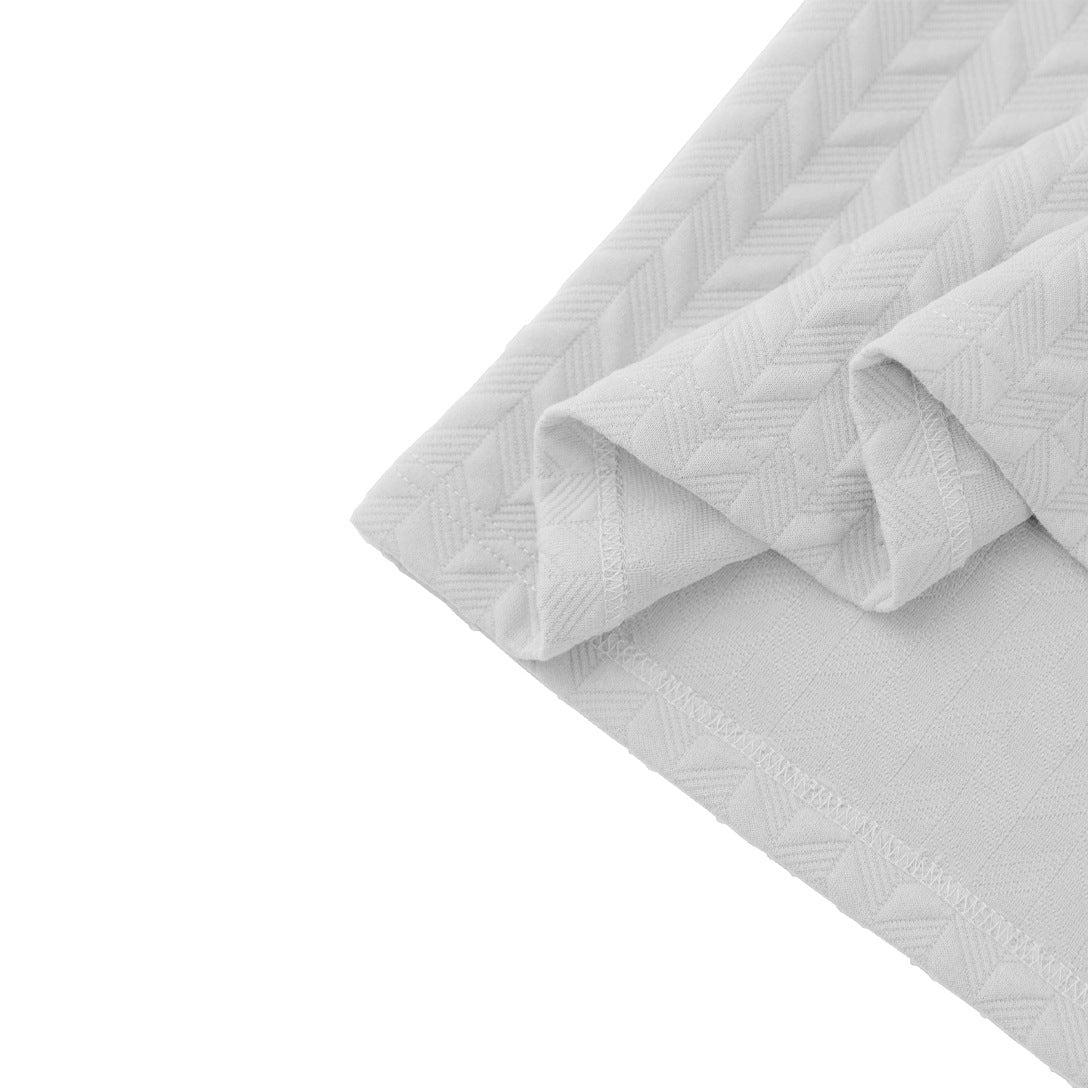 Elegantes Jacquard Sommer-Poloshirt – Old Money Style